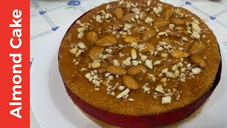 Almond Cake | #NO_OVEN #NO_COOKER | Five In Kitchen |