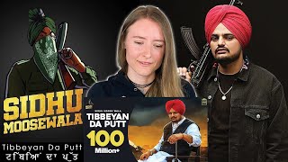 American Singer Reacts to TIBEYAN DA PUTT - Sidhu Moose Wala | DenaeLife Punjabi Song Reaction 2021
