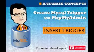 Mysql Insert Trigger Using PhpMyAdmin