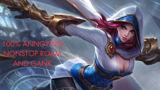 Natalia Top Global Roamer: Nonstop Roam and Gank Gameplay