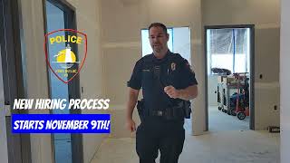 The next Hiring process for the Fond du Lac Police Department starts November 9th!