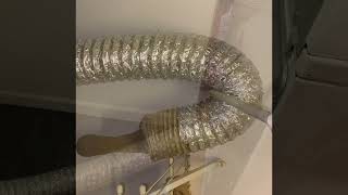 Dryer vent Booster fan