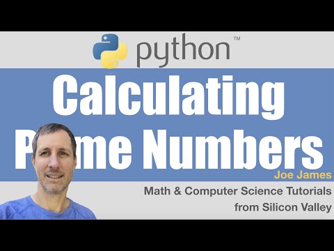 Python: Calculating Prime Numbers Python: Calculating Prime Numbers