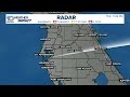 live radar weather conditions across the tampa bay area