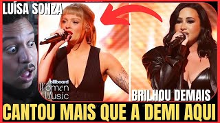 Luísa Sonza Performs “Chico” & “Penhasco2” With Demi Lovato | Billboard Women In Music 2024 - REACT