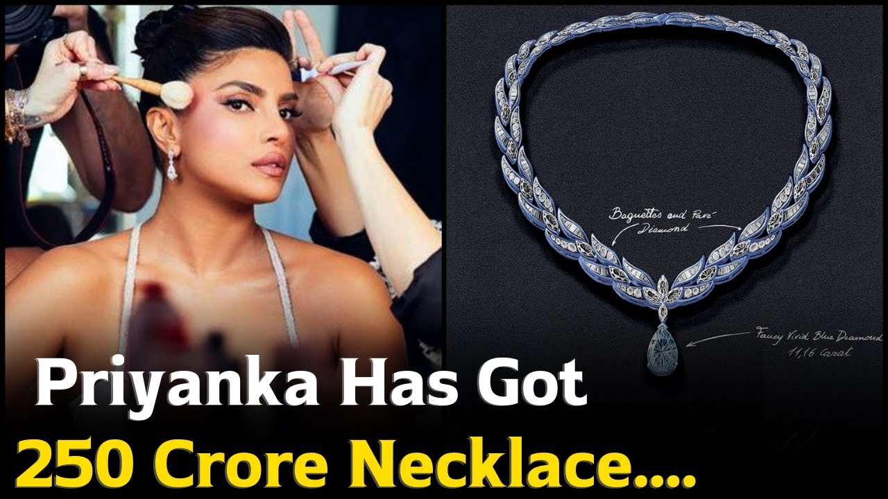 Priyanka Chopra Has Got The Most Expensive Necklace - YouTube