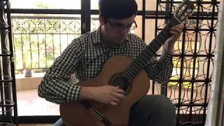 Rumba à Gatelle (Thierry Tisserand b.1956) on Classical Guitar