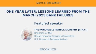 One year later: Lessons learned from the March 2023 bank failures