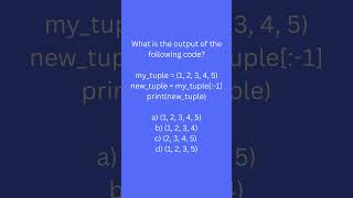 Python Tuple Quiz Time: How Well Do You Know Tuples? 📚🎓
