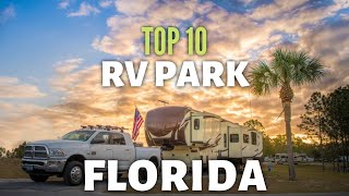 Top 10 Best RV Park in Florida You Must Visit  - RV Camping Destinations in Florida