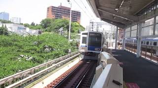 東急東横線Fライナー特急飯能行き西武6000系6113編成(機器更新車・LCD更新)10両　中目黒駅発車