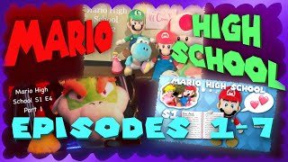 Mario High School ULTIMATE COMPILATION: Episodes 1 - 7