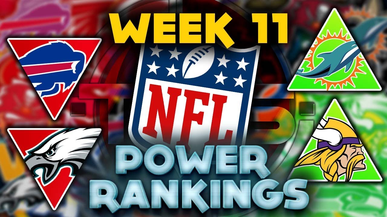 The Official 2022 NFL Power Rankings (Week 11 Edition!) || TPS - YouTube