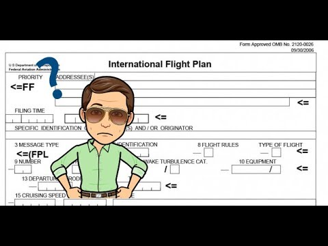 Modes And Codes - All About ADS-B And The ICAO Flight Plan Form - YouTube