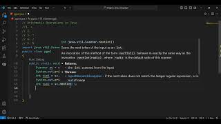 Arithmetic Operations in Java under 5 minutes.