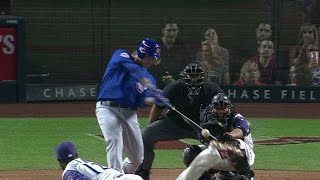 CHC@ARI: Rizzo singles to center, scoring Heyward