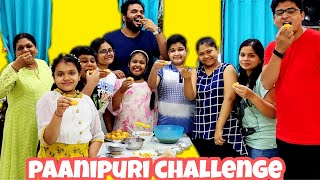 गणपतीचा पाचवा दिवस, मुलांनी केला पाणीपुरी च्यालेंज/50 प्लेट च्यालेंज/ paanipuri challenge