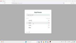 Coding Ninja | Skill Test 1 | TodoList Using HTML, CSS, Vanilla Javascript