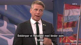 Svenskarnas säkerhet går först - akut läge - Jimmie Åkesson mot Per Bolund om Nato