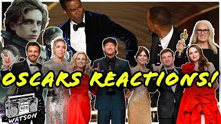 Oscars 2022 Reactions (CODA, Dune, Will Smith Slaps Chris Rock & More!)  - Radio Watson