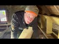 Removing the roof support and lime rendering, renovation of our old house. EP84