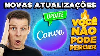 🤯 TOP 7 Atualizações da Ferramenta CANVA. Você NÃO pode Perder!