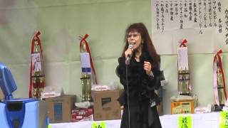 2013 熱海梅園　梅まつり　カラオケ大会　｢寒椿｣　優勝です。