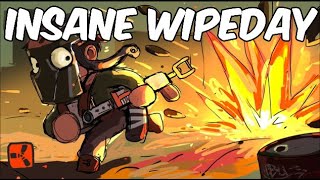 INSANE Wipeday on the biggest Rust Server | 900 pop