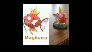 Pokemon Art: How to make clay Magikarp! Water Type!