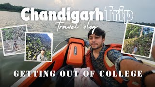 ESCAPING BAMS 💀 A Trip to Chandigarh | rock garden, rose garden , lake, Elante mall, trip with her