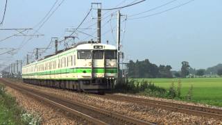 【信越本線】 427M－115系（N32+N39編成） 2015.8.1