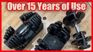 Bowflex SelectTech 1090 Adjustable Dumbbells Review - 15 YEARS LATER