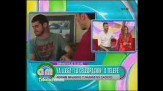 AM-Ya llega "La Celebración" a Telefe-Adrián Navarro y Nazareno Casero