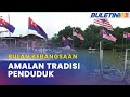 BULAN KEBANGSAAN | Lebih 300 Jalur Gemilang, Bendera Johor Hiasi Jeti & Bot