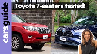 Toyota Prado vs Toyota Kluger 2021 comparison review: Which seven-seater SUV is right for you?