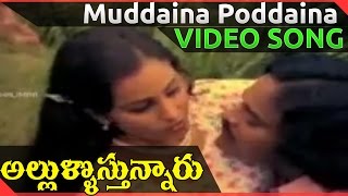 Allulu Vasthunaru Telugu Movie || Muddaina Poddaina Video Song || Chiranjeevi, Chandra Mohan