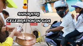 shivratri in goa 🥰 /avi stil irritating me 🫤/traveld in local bus /Konkani vlog goa