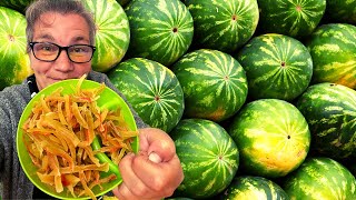 Making Watermelon Rind Candy!