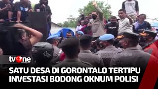 Satu Desa di Gorontalo Terjerat Investasi Bodong Oknum Polisi, Kades Karangetang Buka Suara | tvOne