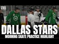 Behind The Scenes of Dallas Stars Practice With Jason Robertson, Max Domi, Wyatt Johnston & More