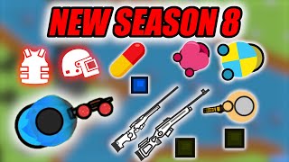 NEW SEASON 8 UNLOCKED! AWM-S + SV-98 GAMEPLAY! | Surviv.io