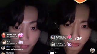 BTS Jungkook in Tik Tok Live For The First Time
