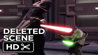 NEW FOOTAGE makes Yoda VS Sidious duel 10X BETTER