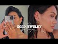 RECENT GOLD JEWELRY FINDS!! 🤤 | NICOLE ELISE