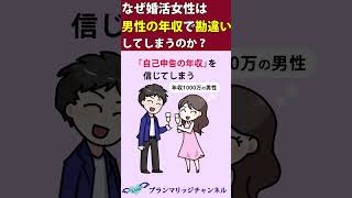 婚活女性「男性の普通は年収500万」になってしまう理由 #Shorts