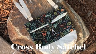 Erica's Adjustable Strap Cross Body Satchel // TUTORIAL!