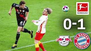 Bayern go seven points clear of Leipzig | RB Leipzig - FC Bayern München | 0-1 | Highlights | MD 27