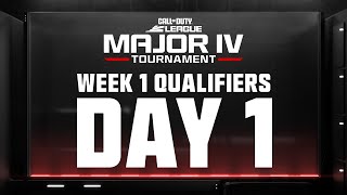 Call of Duty League Major IV Qualifiers | Week 1 Day 1
