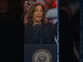 Kamala Harris addresses protesters over Gaza at campaign rally