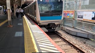 E233系1000番台 宮サイ178編成 京浜東北線 快速南浦和行き 浜松町駅発車